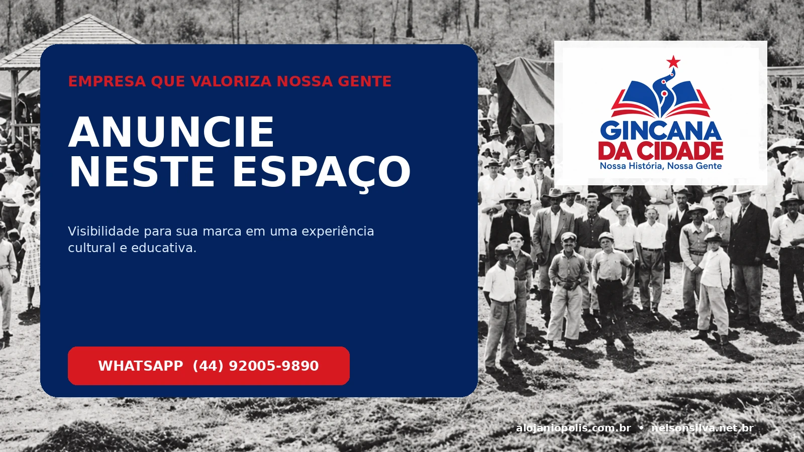 Modelo de espaço publicitário 4